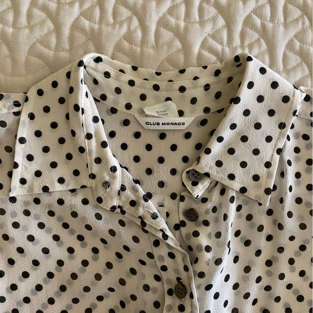 Club Monaco silk shirt